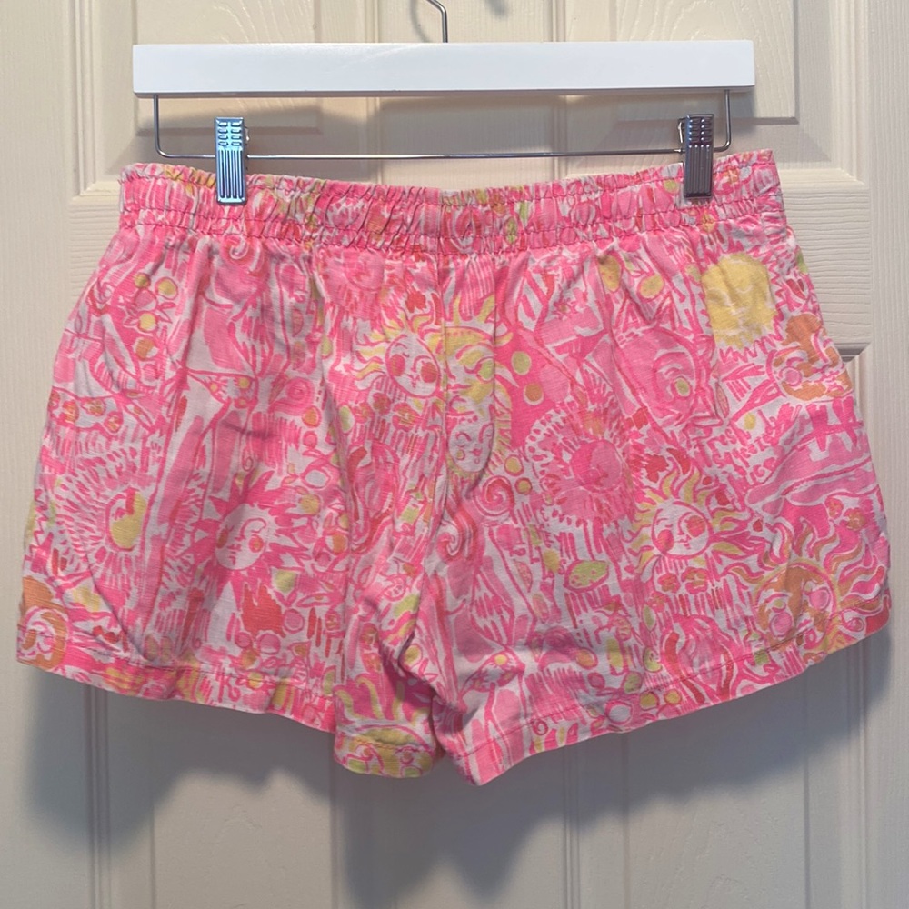 Lilly Pulitzer Linen Beach Shorts EUC - Picture 2 of 5